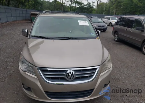 2009 Volkswagen Routan Sel Premium из США, поврежденный, VIN 2V8HW64X89R598857